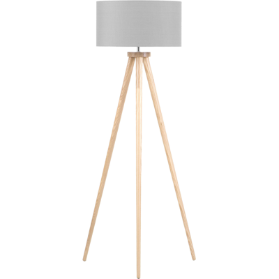 Beliani Tripod Lattia-lamppu Harmaa - Lattialamppu Beliani Tripod Lattia-lamppu Harmaa - Lattialamppu