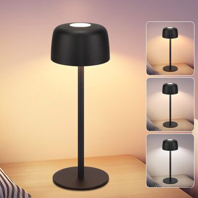NETTLIFE Langaton LED-pöytävalaisin, portaaton himmennys yövalo akulla NETTLIFE Langaton LED-pöytävalaisin, portaaton himmennys yövalo akulla