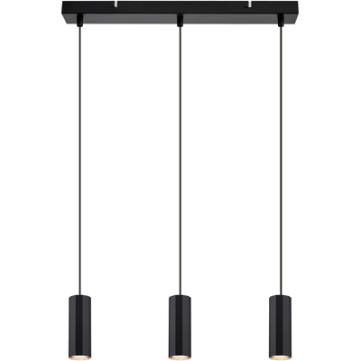 NETTLIFE Musta, metallinen, riippuvalaisin, halkaisija, 44cm, GU10,, 3 lamppua,moderni, teollinen, tyyli, olohuoneeseen NETTLIFE Musta, metallinen, riippuvalaisin, halkaisija, 44cm, GU10,, 3 lamppua,moderni, teollinen, tyyli, olohuoneeseen