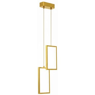 TOOLIGHT riippuvalaisin LHJ086-2CP kulta, 12X12X20CM TOOLIGHT riippuvalaisin LHJ086-2CP kulta, 12X12X20CM