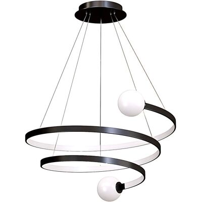 TOOLIGHT riippuvalaisin LHJ029-CP BLACK musta, 55X55XCM TOOLIGHT riippuvalaisin LHJ029-CP BLACK musta, 55X55XCM