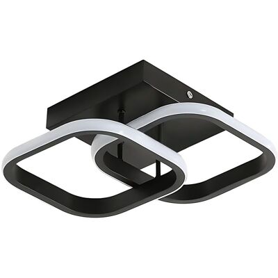 TOOLIGHT kattovalaisin LHJ074-C musta, 23x8x23cm TOOLIGHT kattovalaisin LHJ074-C musta, 23x8x23cm