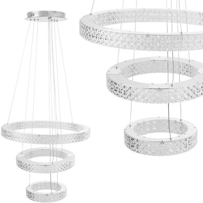 TOOLIGHT riippuva kattovalaisin MS008-CP kromi, 60x60x90cm TOOLIGHT riippuva kattovalaisin MS008-CP kromi, 60x60x90cm