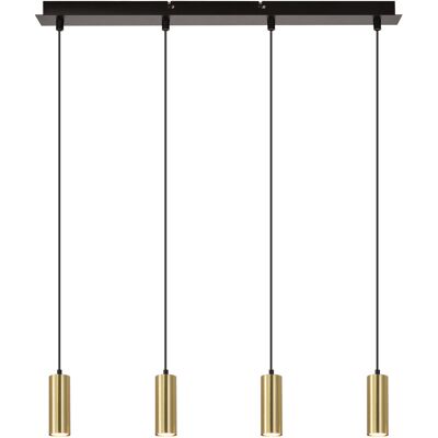 NETTLIFE riippuvalaisin GU10Kulta musta, halkaisija 170 cm metalli, 4 lamppua - moderni NETTLIFE riippuvalaisin GU10Kulta musta, halkaisija 170 cm metalli, 4 lamppua - moderni