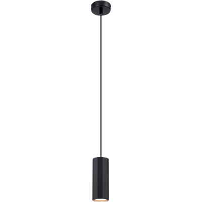 NETTLIFE Musta metallinen riippuvalaisin, halkaisija 170 cm, GU10, 1 liekki, moderni teollinen olohuoneen sisustus, ruokailutilan sisustus NETTLIFE Musta metallinen riippuvalaisin, halkaisija 170 cm, GU10, 1 liekki, moderni teollinen olohuoneen sisustus, ruokailutilan sisustus