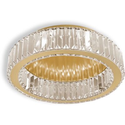 TOOLIGHT kattovalaisin APP1720-C harjattu kulta, 40x40x11, 5cm TOOLIGHT kattovalaisin APP1720-C harjattu kulta, 40x40x11, 5cm
