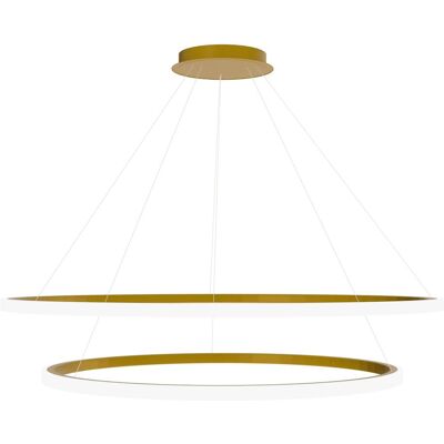 TOOLIGHT riippuvalaisin LHJ008-CP2 harjattu kulta, 60x60x30cm TOOLIGHT riippuvalaisin LHJ008-CP2 harjattu kulta, 60x60x30cm