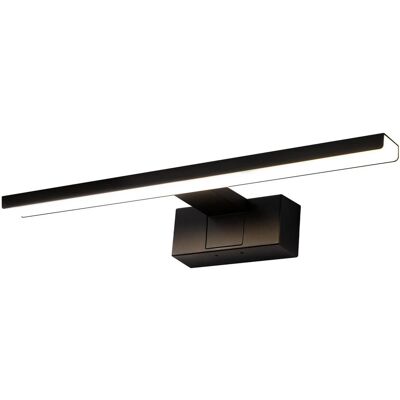 NETTLIFE LED-kylpyhuoneen seinävalaisin, peilivalaisin, moderni musta, IP44, 4000K neutraali valkoinen valo, 6W, 30x5, 1x12, 8 cm NETTLIFE LED-kylpyhuoneen seinävalaisin, peilivalaisin, moderni musta, IP44, 4000K neutraali valkoinen valo, 6W, 30x5, 1x12, 8 cm
