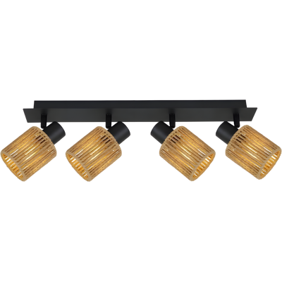 TOOLIGHT riippuva kattovalaisin APP1825-4W musta, 76x76x16cm TOOLIGHT riippuva kattovalaisin APP1825-4W musta, 76x76x16cm