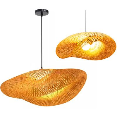 Toolight Ruskea E27 Katosta Ripustettava Valaisin - Luonnollinen - Ripustusvalo Toolight Ruskea E27 Katosta Ripustettava Valaisin - Luonnollinen - Ripustusvalo