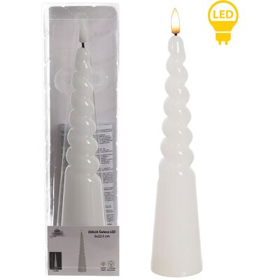 MONDEX LED-kynttilä Prima IDALIA kartio 5x25 cm 1 kpl MONDEX LED-kynttilä Prima IDALIA kartio 5x25 cm 1 kpl