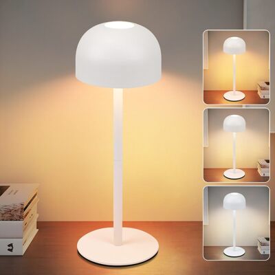 NETTLIFE Langaton LED-pöytävalaisin: Himmennettävä kosketuspöytävalaisin, jossa 3 värilämpötilaa, USB NETTLIFE Langaton LED-pöytävalaisin: Himmennettävä kosketuspöytävalaisin, jossa 3 värilämpötilaa, USB