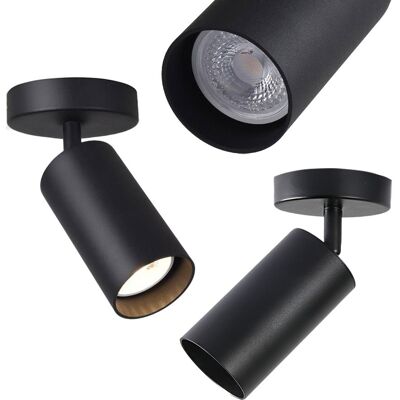 TOOLIGHT kattovalaisin APP1244-1C musta, 10x10x17,5cm TOOLIGHT kattovalaisin APP1244-1C musta, 10x10x17,5cm