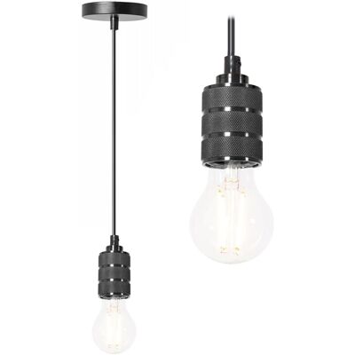 TOOLIGHT riippuva kattovalaisin APP342-1CP musta, 7, 5x10x7, 5cm TOOLIGHT riippuva kattovalaisin APP342-1CP musta, 7, 5x10x7, 5cm