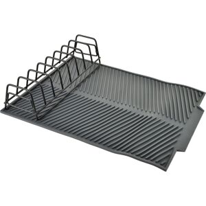 MONDEX Astiankuivausteline silikoni MODERN KITCHEN 43x33x8 cm musta 1 kpl MONDEX Astiankuivausteline silikoni MODERN KITCHEN 43x33x8 cm musta 1 kpl