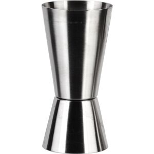 MONDEX Baarimikon mittakuppi ruostumaton teräs Basic Kitchen 30/60 ml MONDEX Baarimikon mittakuppi ruostumaton teräs Basic Kitchen 30/60 ml