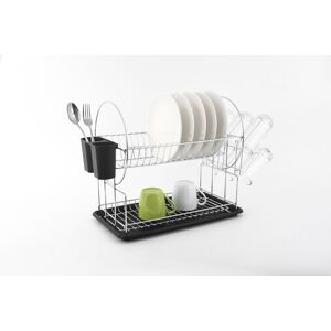MONDEX Tiskiteline metalli BASIC KITCHEN 51x23,5x36,5 cm hopea/musta 1 kpl MONDEX Tiskiteline metalli BASIC KITCHEN 51x23,5x36,5 cm hopea/musta 1 kpl