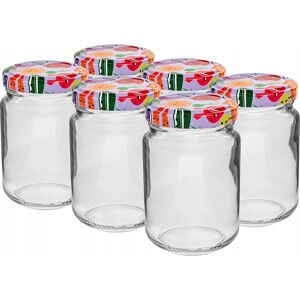 Browin Kierrekorkilla varustettu lasipurkki TO fi53 156ml - 6 kpl Browin Kierrekorkilla varustettu lasipurkki TO fi53 156ml - 6 kpl