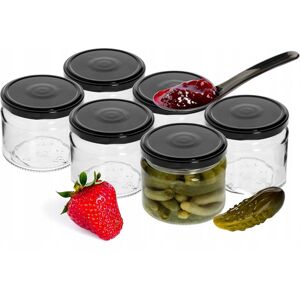 Browin Kannelliset säilytystölkit, 6 kpl, 330 ml Browin Kannelliset säilytystölkit, 6 kpl, 330 ml