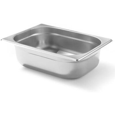 GN 1/2 -säiliö, korkeus 100 mm, ruostumaton teräs - Hendi 800331 GN 1/2 -säiliö, korkeus 100 mm, ruostumaton teräs - Hendi 800331