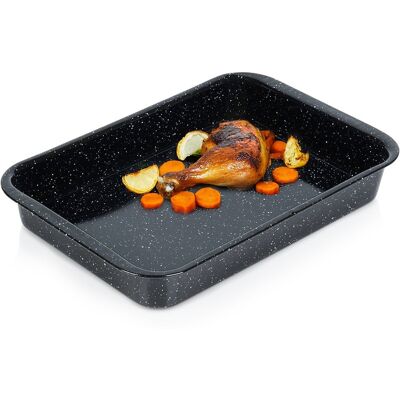 ORION Suorakulmainen emaloitu paistinpannu 3 l, 35,5x24x5 cm ORION Suorakulmainen emaloitu paistinpannu 3 l, 35,5x24x5 cm