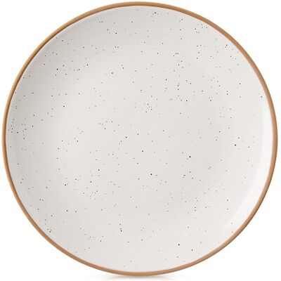 ORION Beige keraaminen ruokalautanen, 27 cm ORION Beige keraaminen ruokalautanen, 27 cm