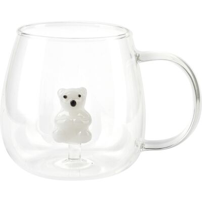 Allesken, läpinäkyvä, borosilikaattilasi muki, 400 ml, P:11.5 x L:9.5 x K:7.5 cm Allesken, läpinäkyvä, borosilikaattilasi muki, 400 ml, P:11.5 x L:9.5 x K:7.5 cm