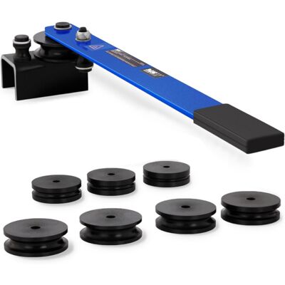 MSW Manuaalinen putkentaivutin jopa 18 mm profiileille, 180 astetta, 8 muottia MSW Manuaalinen putkentaivutin jopa 18 mm profiileille, 180 astetta, 8 muottia