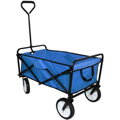 Monstershop Kokoontaitettava puutarhakärry - Sininen Monstershop Kokoontaitettava puutarhakärry - Sininen