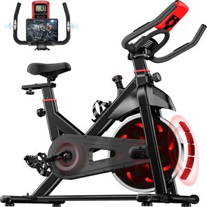 Homefitnesscode X3 kuntopyörä magneettivastuksella 6 kg vauhtipyörä LCD näyttö sykemittaus säädettävä kotiharjoitteluun Homefitnesscode X3 kuntopyörä magneettivastuksella 6 kg vauhtipyörä LCD näyttö sykemittaus säädettävä kotiharjoitteluun