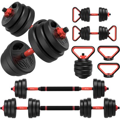 Homefitnesscode H1 säädettävä käsipaino ja levytankosetti 25 kg liukumaton ote kotiharjoitteluun Homefitnesscode H1 säädettävä käsipaino ja levytankosetti 25 kg liukumaton ote kotiharjoitteluun