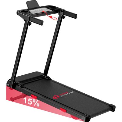 Homefitnesscode juoksumatto 3.0 CV harjaton moottori automaattinen 15 prosentin kallistus Bluetooth sovellus kotikuntoiluun Homefitnesscode juoksumatto 3.0 CV harjaton moottori automaattinen 15 prosentin kallistus Bluetooth sovellus kotikuntoiluun