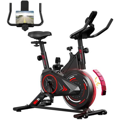 Homefitnesscode C spinningpyörä 4 kg vauhtipyörä hiljainen hihnaveto säädettävä kotiharjoitteluun Homefitnesscode C spinningpyörä 4 kg vauhtipyörä hiljainen hihnaveto säädettävä kotiharjoitteluun