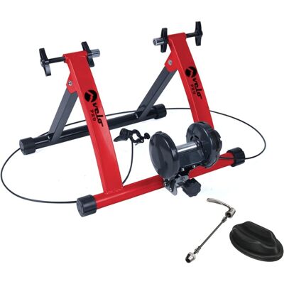 Monstershop Turbo Trainer säädettävä vastus magneettinen sisäpyörä maantiepyörä maastopyörät punainen Monstershop Turbo Trainer säädettävä vastus magneettinen sisäpyörä maantiepyörä maastopyörät punainen