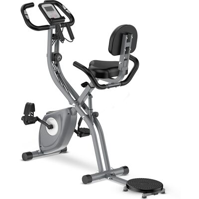 Homefitnesscode 3-in-1 kokoontaitettava kuntopyörä, LCD, APP, 10 vastustasoa Homefitnesscode 3-in-1 kokoontaitettava kuntopyörä, LCD, APP, 10 vastustasoa