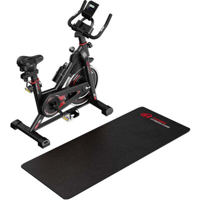 Homefitnesscode Kotikuntopyörä 10 kg vauhtipyörä, LCD (Maton kanssa) Homefitnesscode Kotikuntopyörä 10 kg vauhtipyörä, LCD (Maton kanssa)