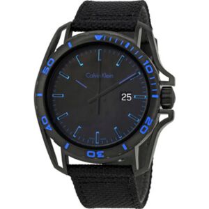 Calvin Klein Miesten kello K5Y31YB1 Earth Musta/Nahka Ø42 mm Calvin Klein Miesten kello K5Y31YB1 Earth Musta/Nahka Ø42 mm