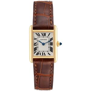 Cartier Naisten kello W1529856 Tank Louis Hopea/Nahka 29.5x22 mm Cartier Naisten kello W1529856 Tank Louis Hopea/Nahka 29.5x22 mm