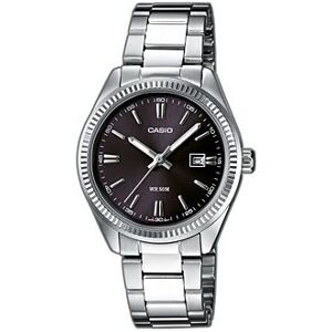 Casio Naisten kello LTP-1302PD-1A1VEG Collection Musta/Teräs Ø34 mm Casio Naisten kello LTP-1302PD-1A1VEG Collection Musta/Teräs Ø34 mm