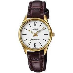 Casio Naisten kello LTP-V005GL-7BUDF Classic Valkoinen/Nahka Ø28 mm Casio Naisten kello LTP-V005GL-7BUDF Classic Valkoinen/Nahka Ø28 mm