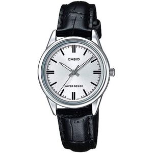 Casio Naisten kello LTP-V005L-7AUDF Classic Hopea/Nahka Ø28 mm Casio Naisten kello LTP-V005L-7AUDF Classic Hopea/Nahka Ø28 mm