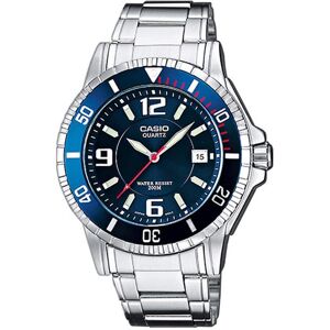Casio Miesten kello MTD-1053D-2AVES Collection Sininen/Teräs Ø42.6 Casio Miesten kello MTD-1053D-2AVES Collection Sininen/Teräs Ø42.6