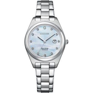 Citizen Naisten kello EW2600-83D Titanium Valkoinen/Titaani Ø29 mm Citizen Naisten kello EW2600-83D Titanium Valkoinen/Titaani Ø29 mm