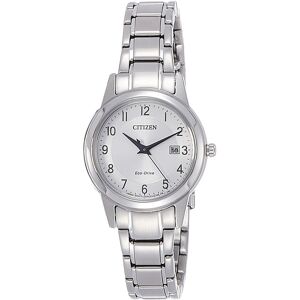 Citizen Naisten kello FE1081-59B Dress Valkoinen/Teräs Ø29.5 mm Citizen Naisten kello FE1081-59B Dress Valkoinen/Teräs Ø29.5 mm