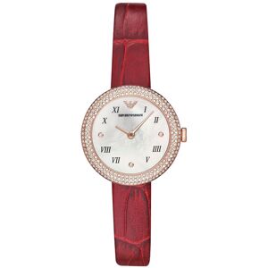 Emporio Armani Naisten kello AR11357 Rosa Valkoinen/Nahka Ø30 mm Emporio Armani Naisten kello AR11357 Rosa Valkoinen/Nahka Ø30 mm
