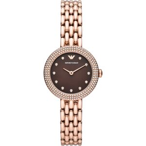 Emporio Armani Naisten kello AR11418 Rosa Ruskea/Punakultasävyinen Emporio Armani Naisten kello AR11418 Rosa Ruskea/Punakultasävyinen
