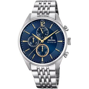 Festina Miesten kello F20285-3 Sport Sininen/Teräs Ø42 mm Festina Miesten kello F20285-3 Sport Sininen/Teräs Ø42 mm