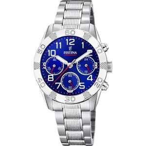 Festina Miesten kello F20345-2 Sport Sininen/Teräs Ø36 mm Festina Miesten kello F20345-2 Sport Sininen/Teräs Ø36 mm