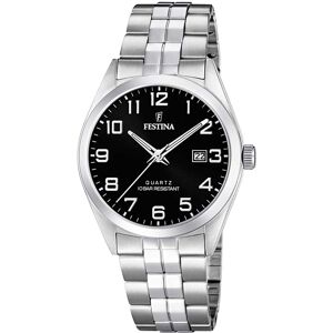 Festina Miesten kello F20437-4 Classic Musta/Teräs Ø40 mm Festina Miesten kello F20437-4 Classic Musta/Teräs Ø40 mm