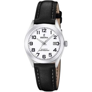 Festina Naisten kello F20447-1 Valkoinen/Nahka Ø28 mm Festina Naisten kello F20447-1 Valkoinen/Nahka Ø28 mm